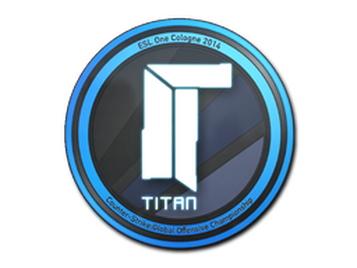 Наклейка | Titan | Кёльн 2014