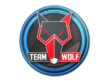 Наклейка | MTS GameGod Wolf | Кёльн 2014