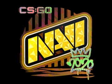 Наклейка | Natus Vincere (голографическая) | РМР 2020