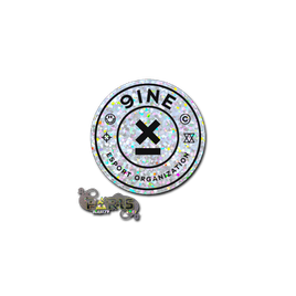 Наклейка | 9INE (блёстки) | Париж 2023