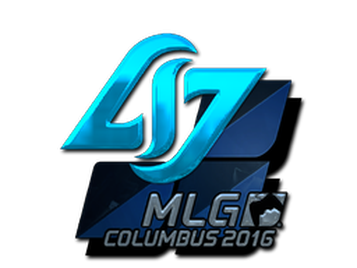 аклейка | Counter Logic Gaming (металлическая) | Колумбус 2016