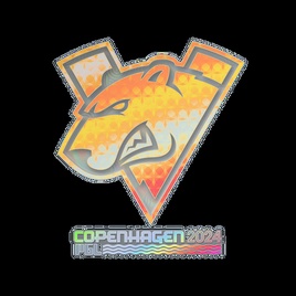 Наклейка | Virtus.pro (голографическая) | Копенгаген-2024