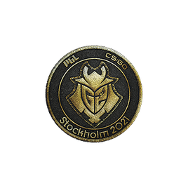 Нашивка | G2 Esports (золотая) | Стокгольм-2021
